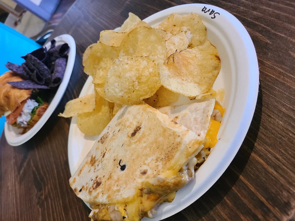Buffalo Chicken Quesadilla