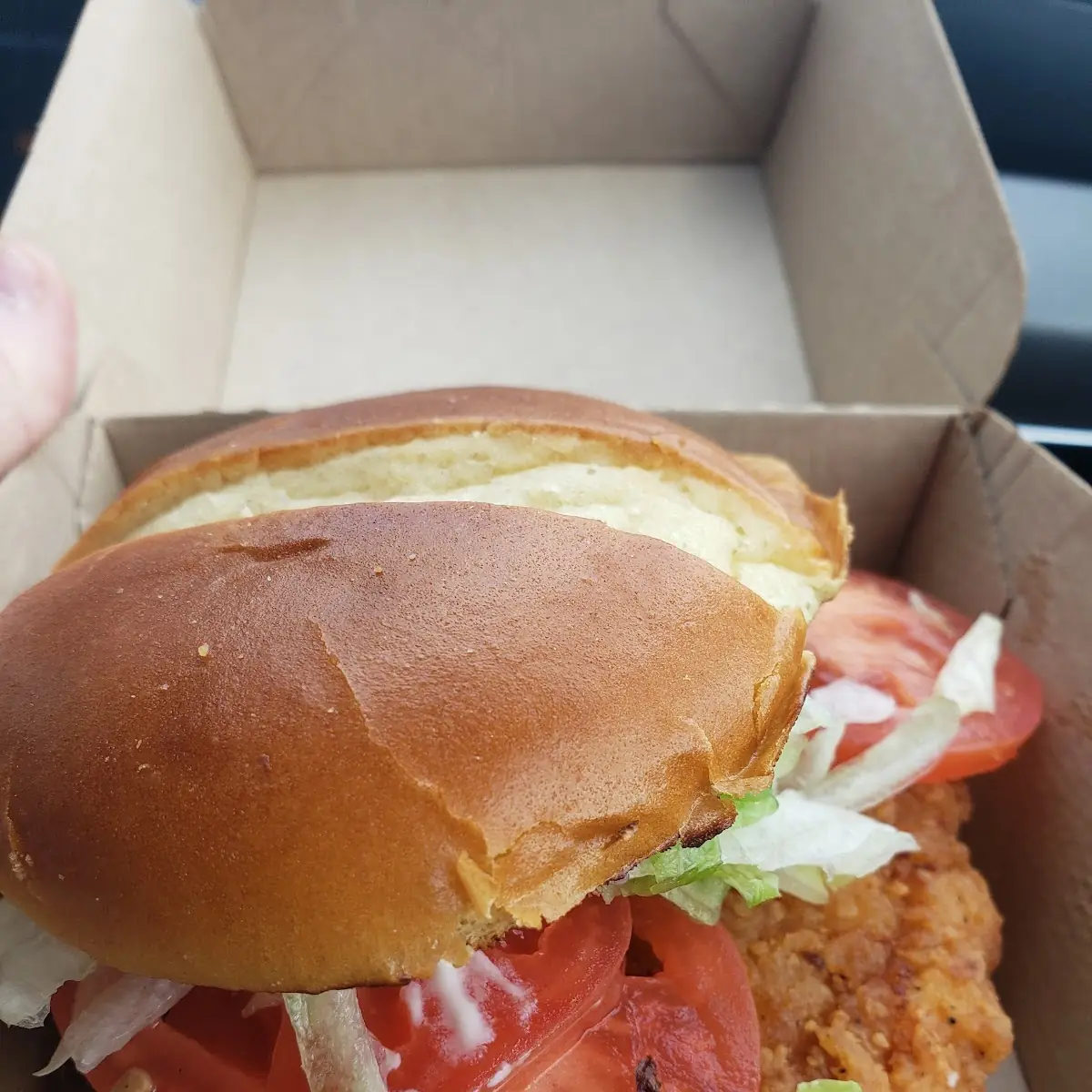 Deluxe Crispy Chicken Sandwich