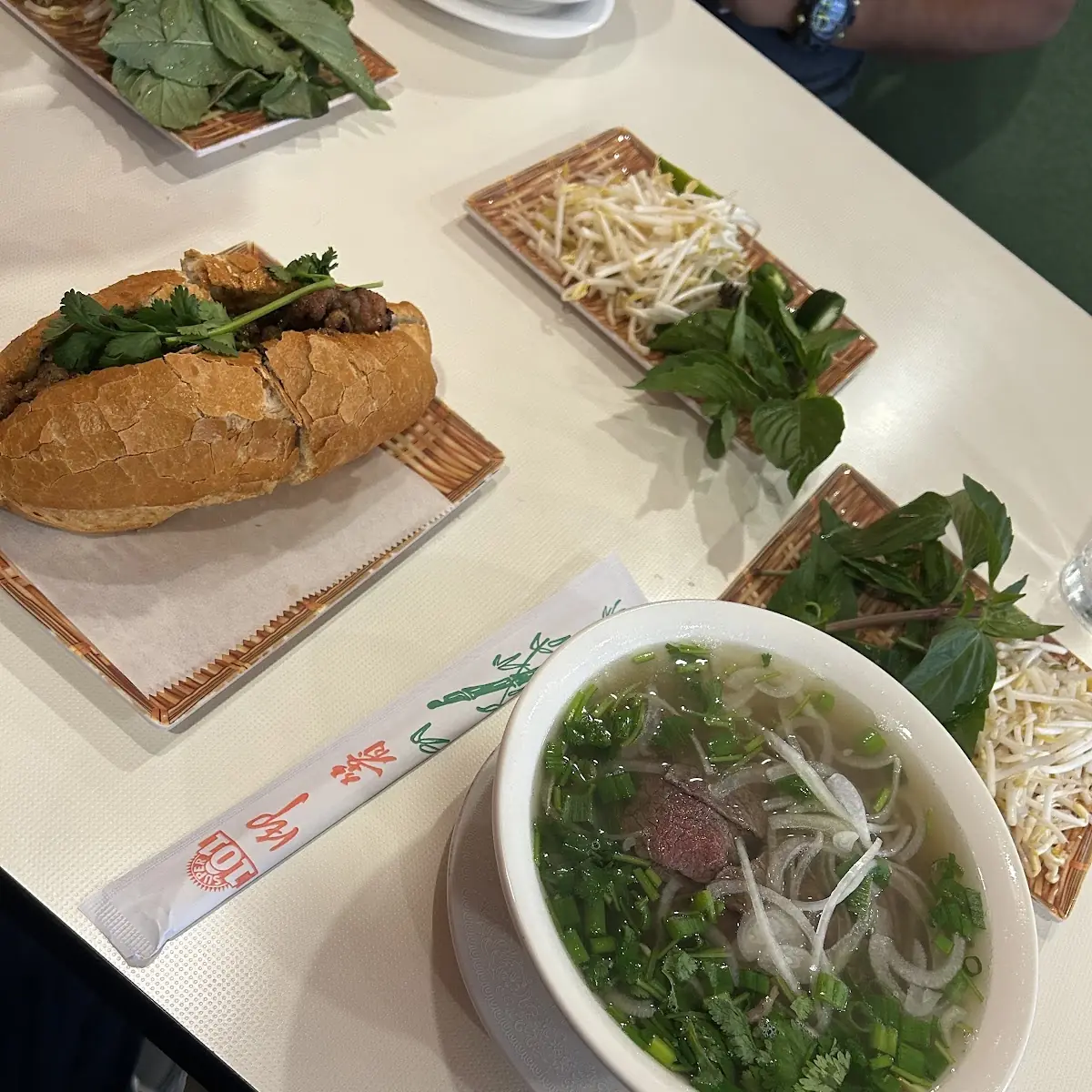 Vietnamese Beef Stew Served with Rice Noodle
