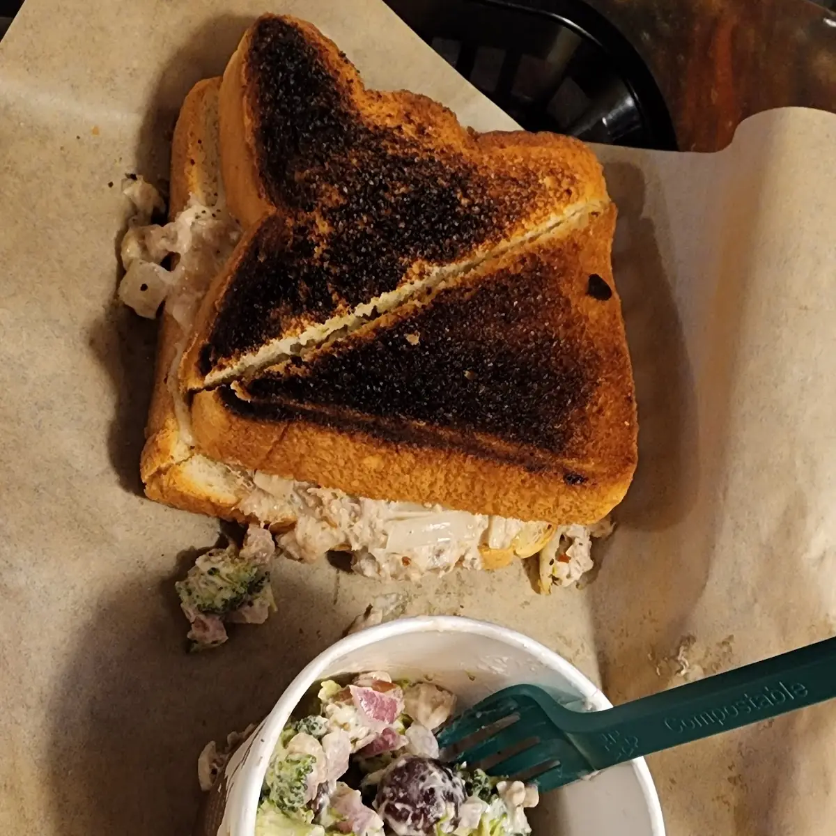Yellow-Fin Tuna Melt