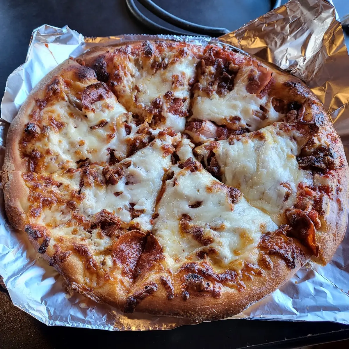 Five Meat Pizza