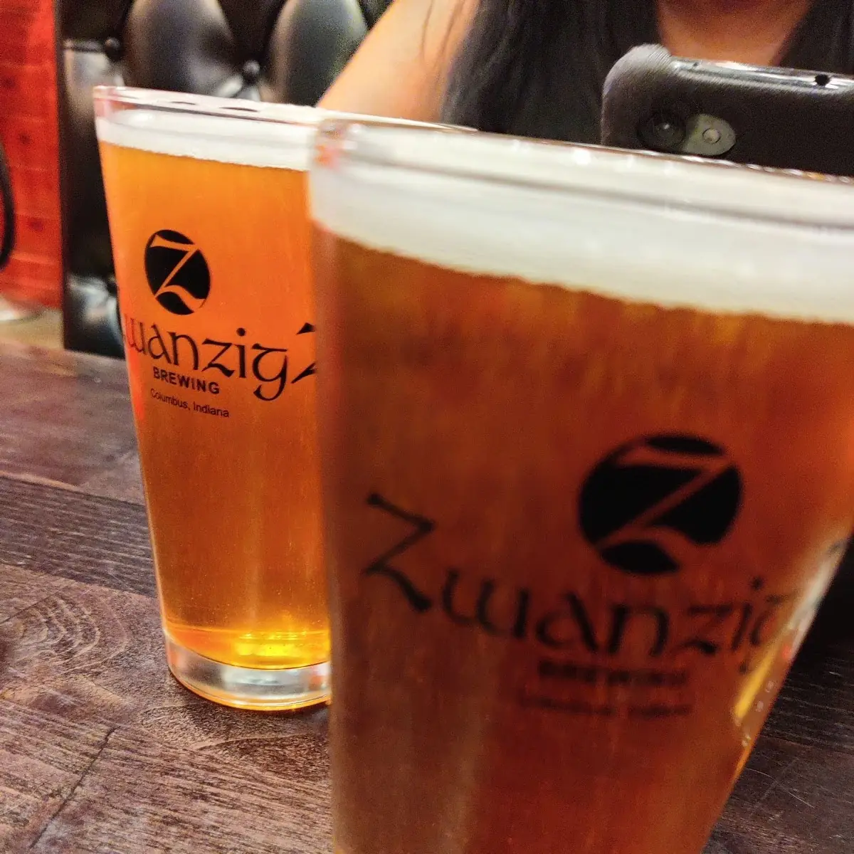 Hoppy Amber Craft Beer