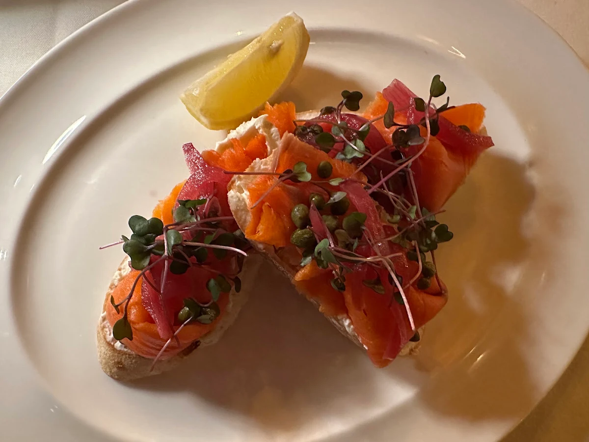 Smoked Salmon, Caesar's Steak House & Lounge