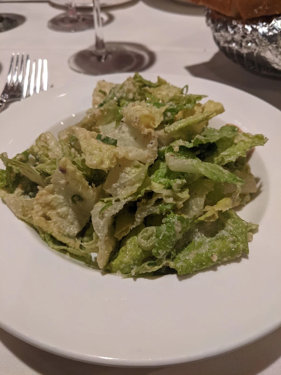 Table Side Caesar Salad, Caesar's Steak House & Lounge