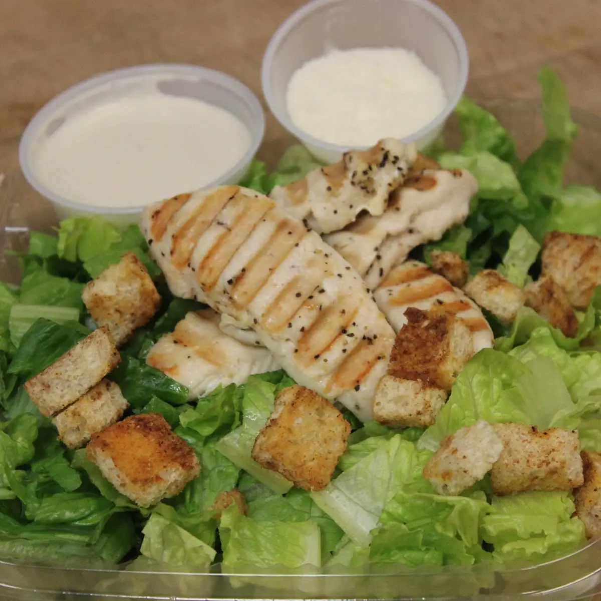Grilled Chicken Caesar Salad