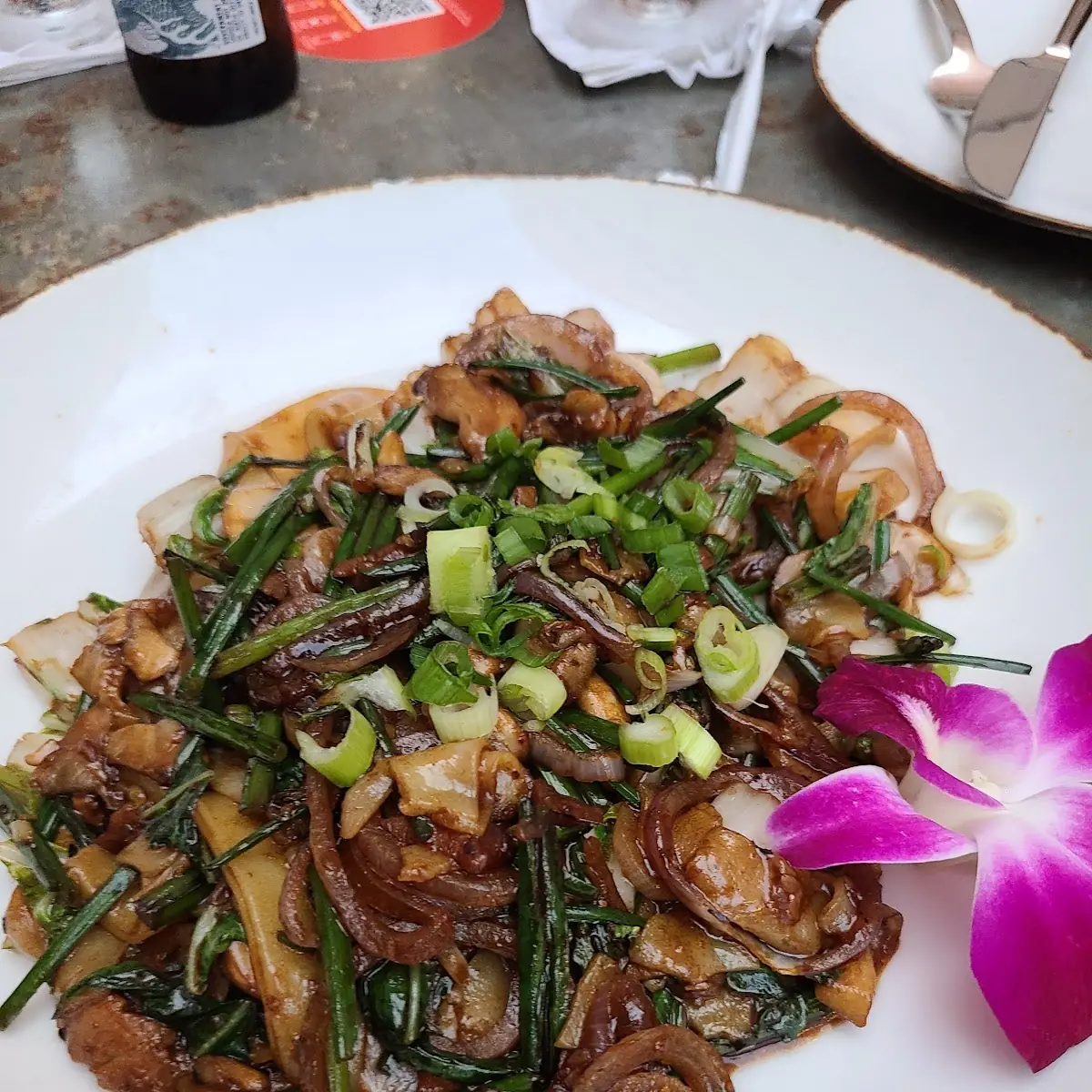Wild Mushroom Chow Fun