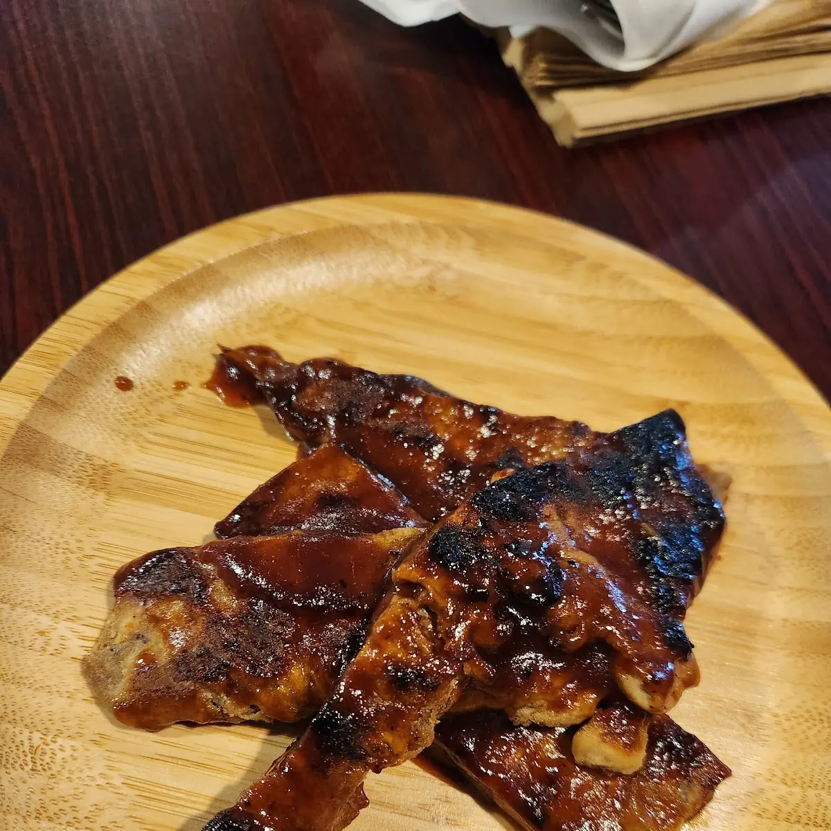 BBQ Jackfruit Ribs