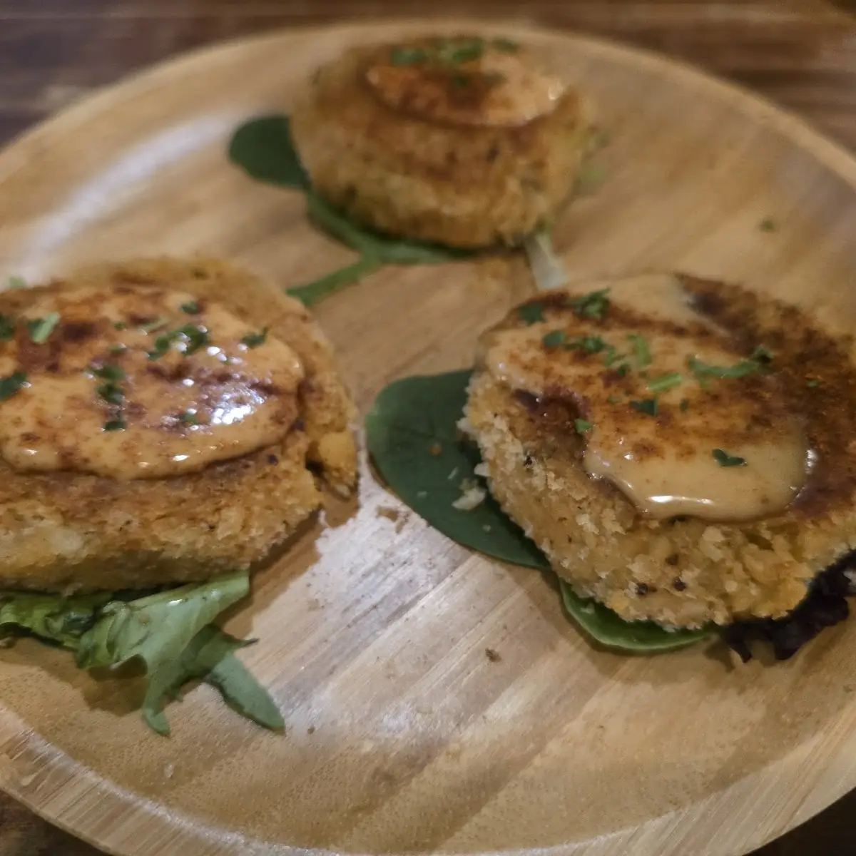 Crabless Crab Cakes