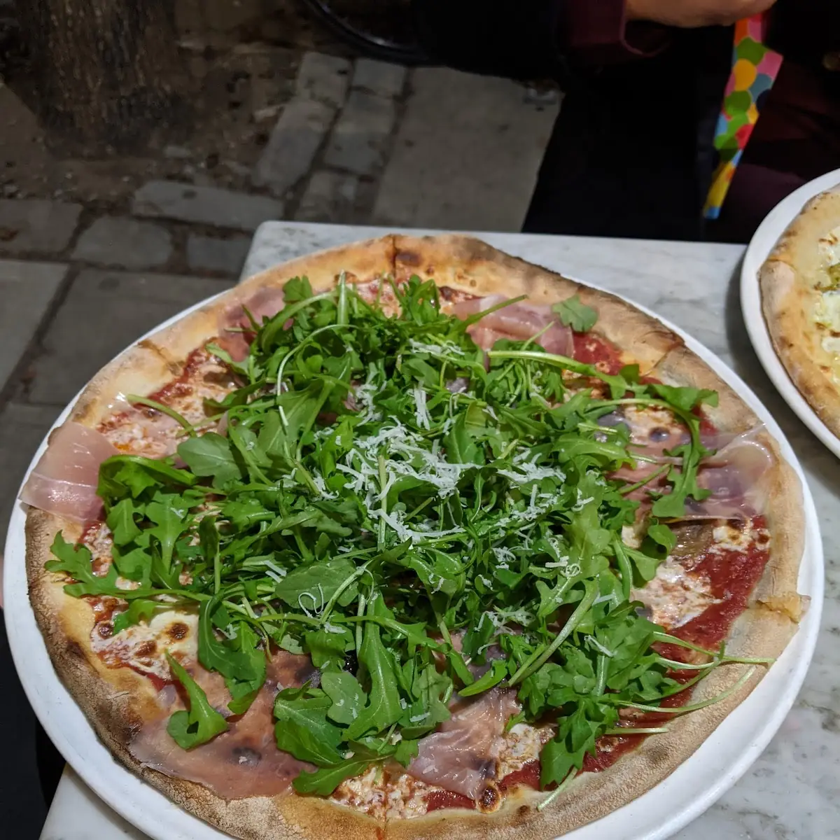 Prosciutto Funghi Rucola