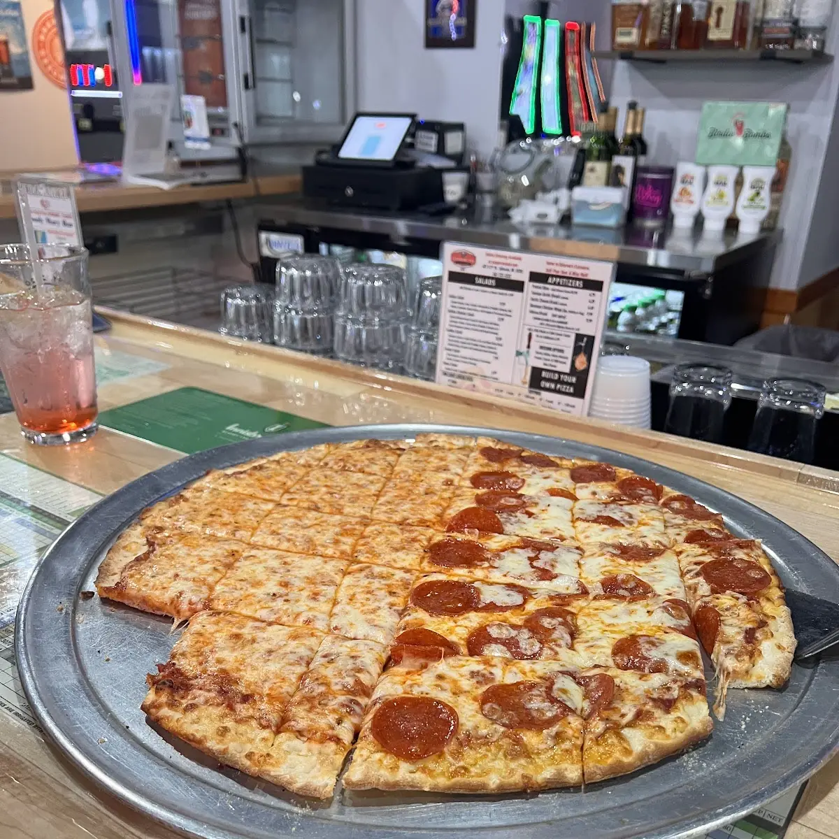 Cheese and Pepperoni Pizza
