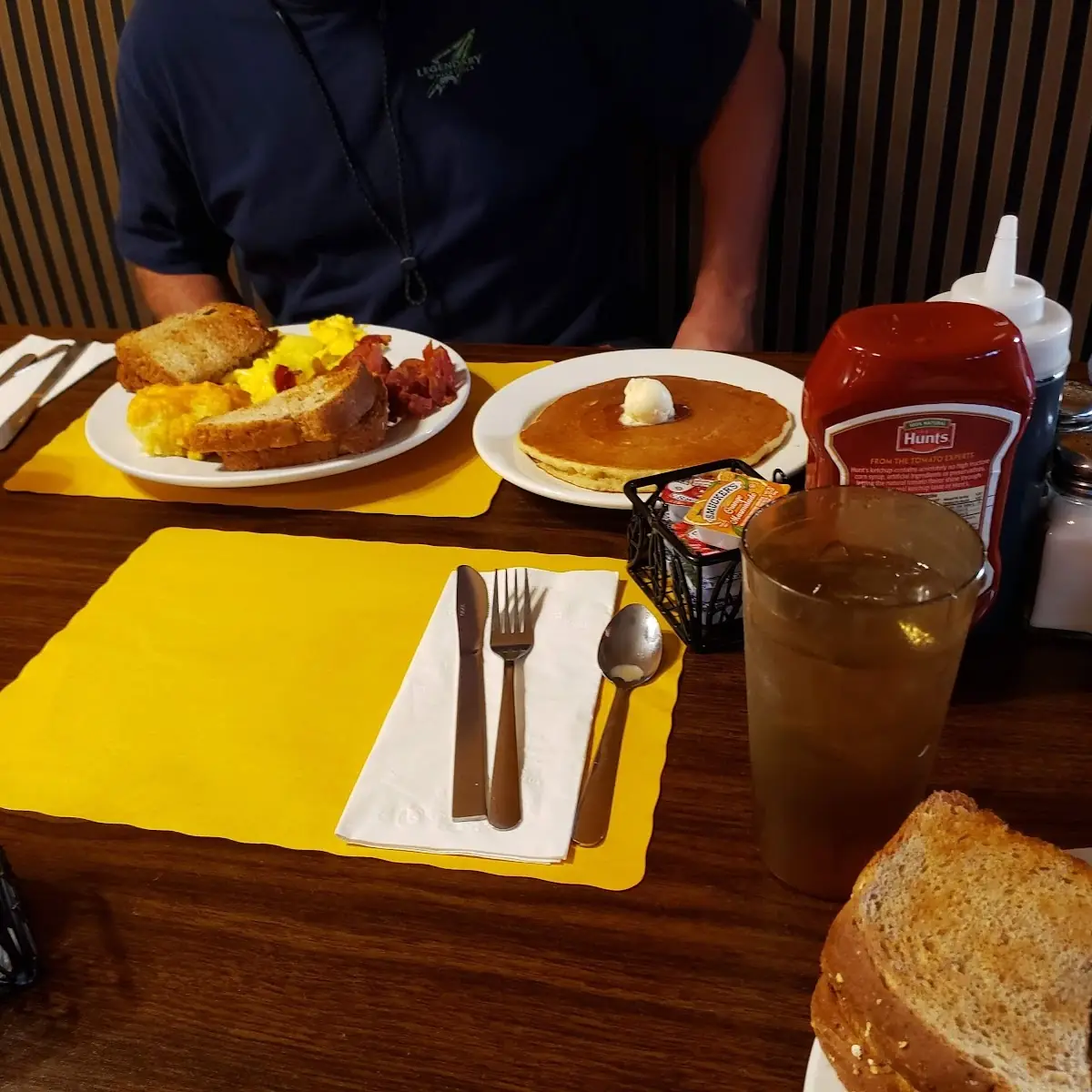 Scrambled Eggs and Toast