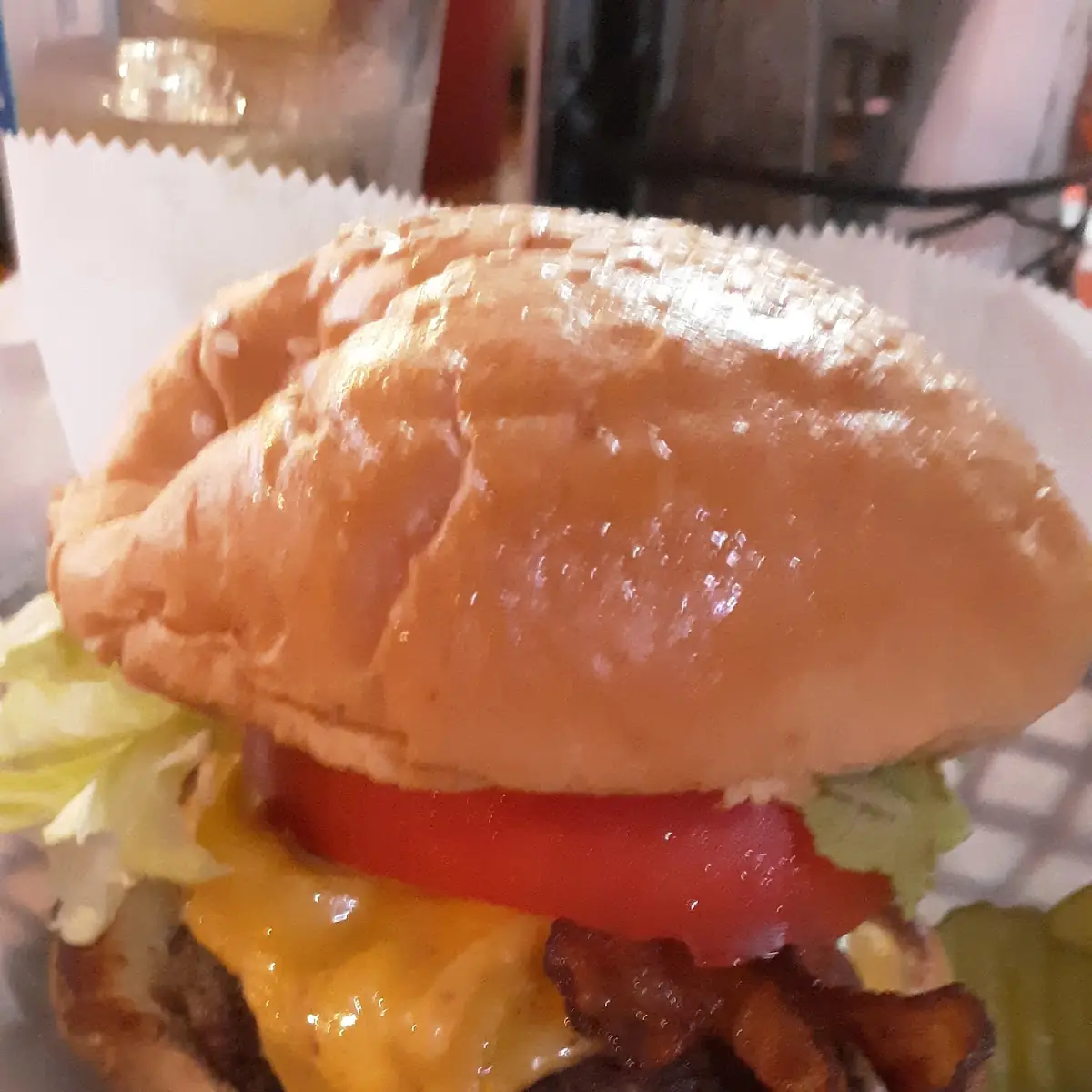 Bacon Cheddar Burger