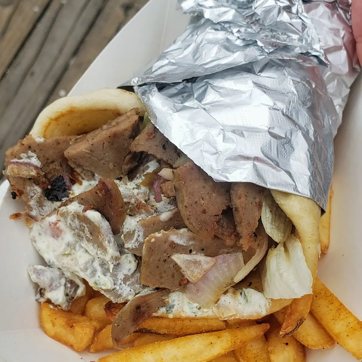 Grilled Beef & Lamb Gyro