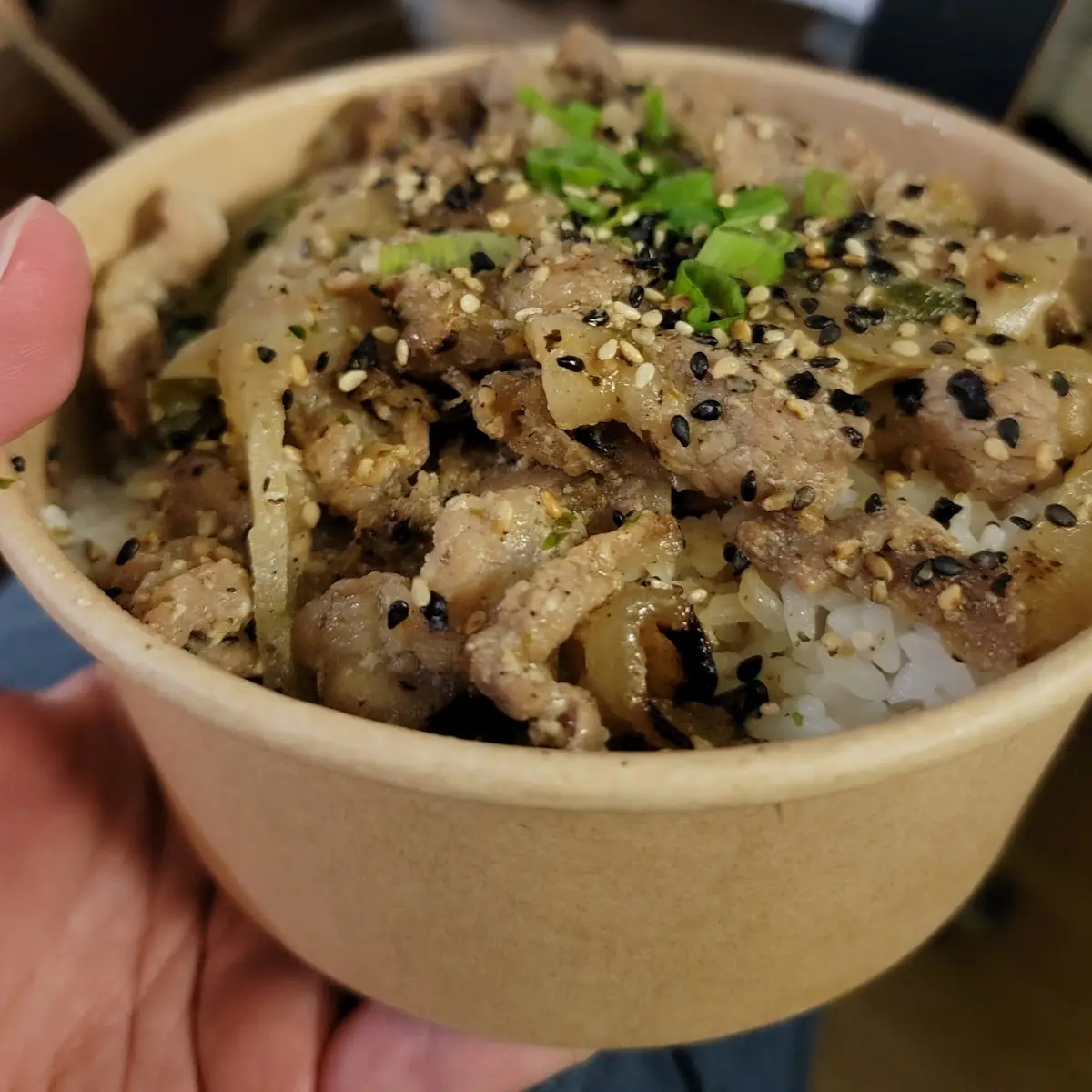 Pork Ginger Rice Bowl