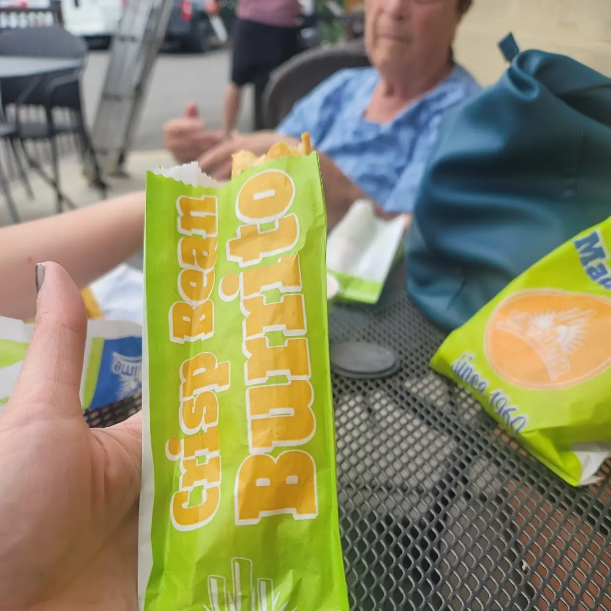 Crisp Bean Burrito