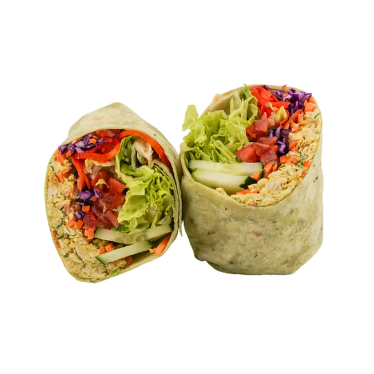 Curry Chicken as a Wrap