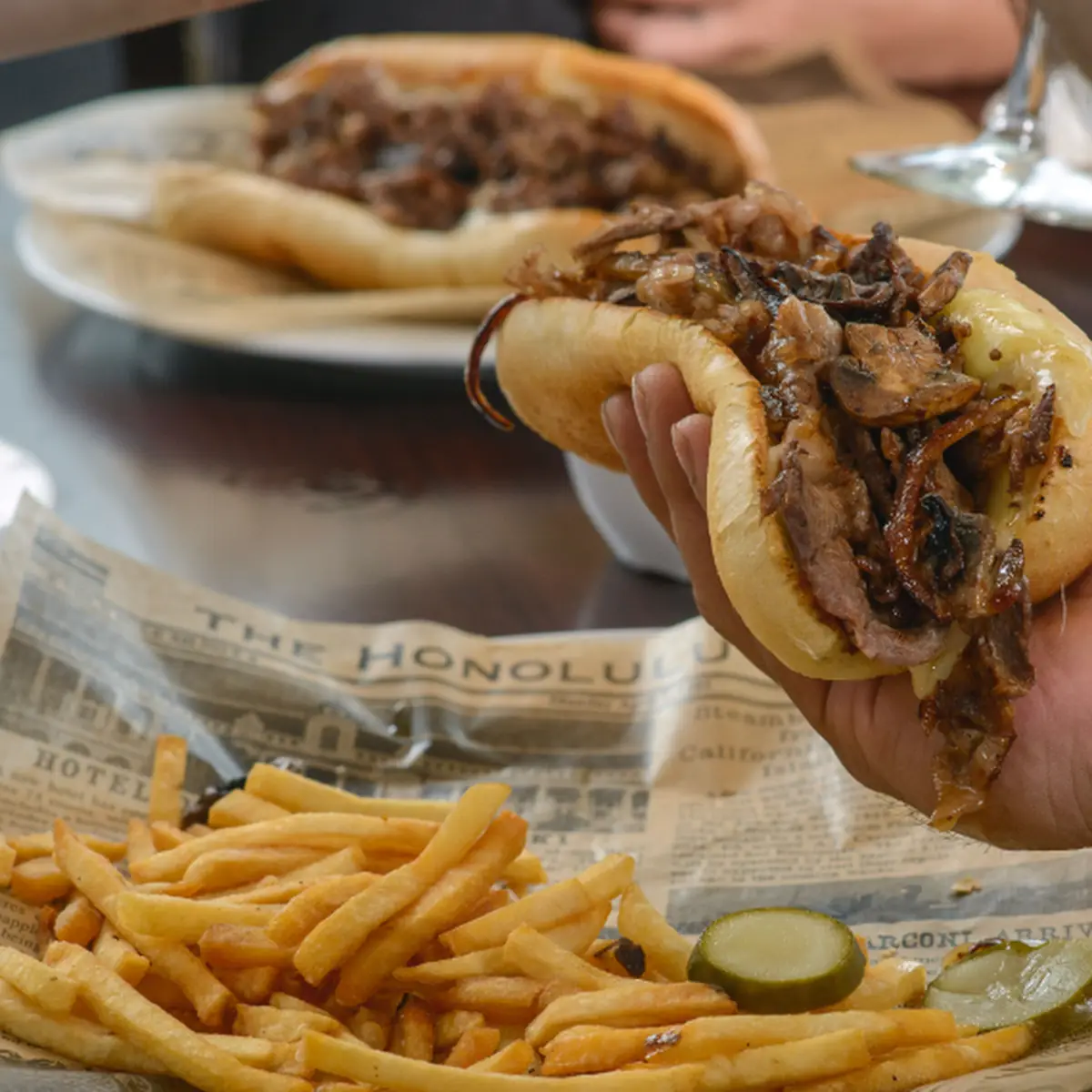 Prime Rib French Dip w M&O