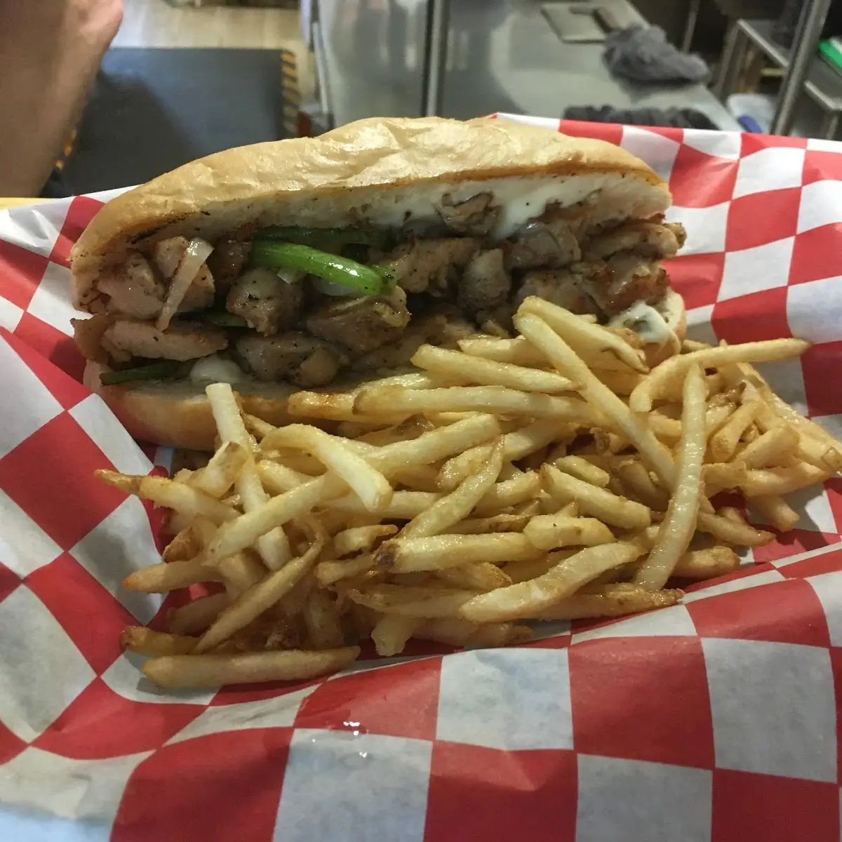 Philly Steak or Chicken Fries
