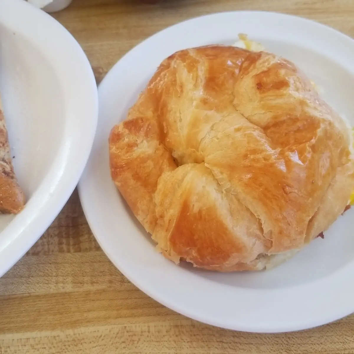 Sausage Egg and Cheese Croissant