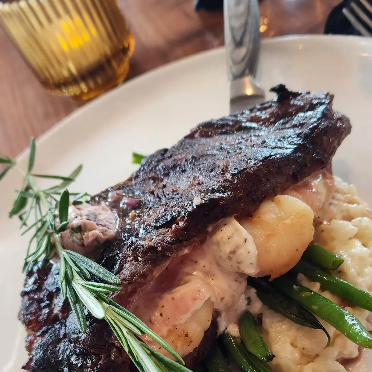 Stuffed New York Strip