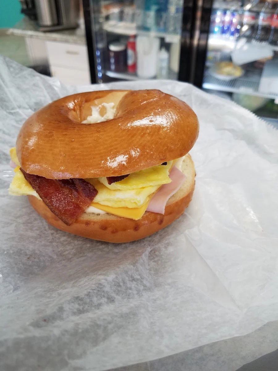 Bacon Egg Cheese Bagel