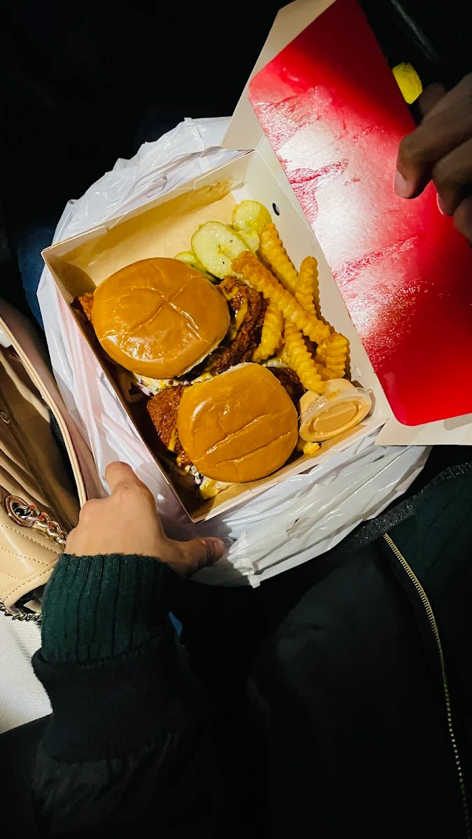 Chicken Burger Sliders