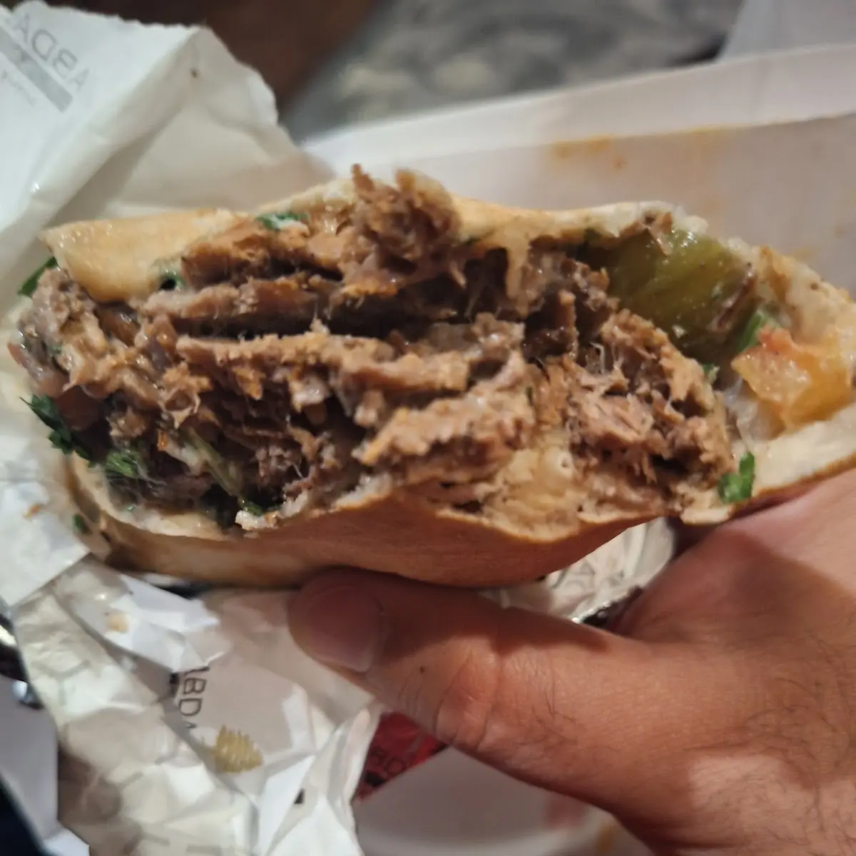 Beef Shawarma Sandwich Ribeye