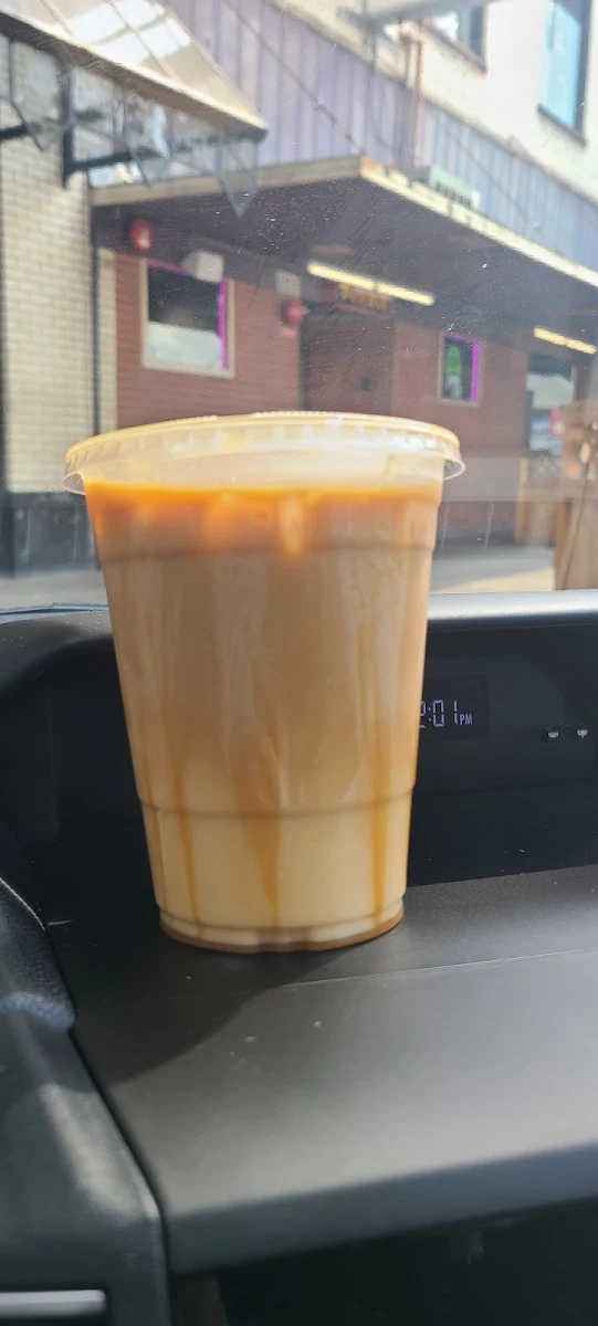 Iced Pumpkin Spice Macchiato