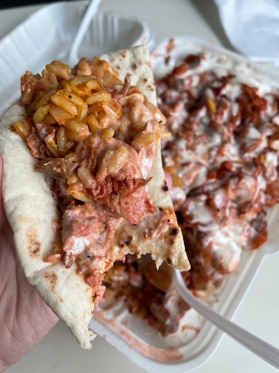 Chicken and Rice, Lulu's Canadian Style Shawarma