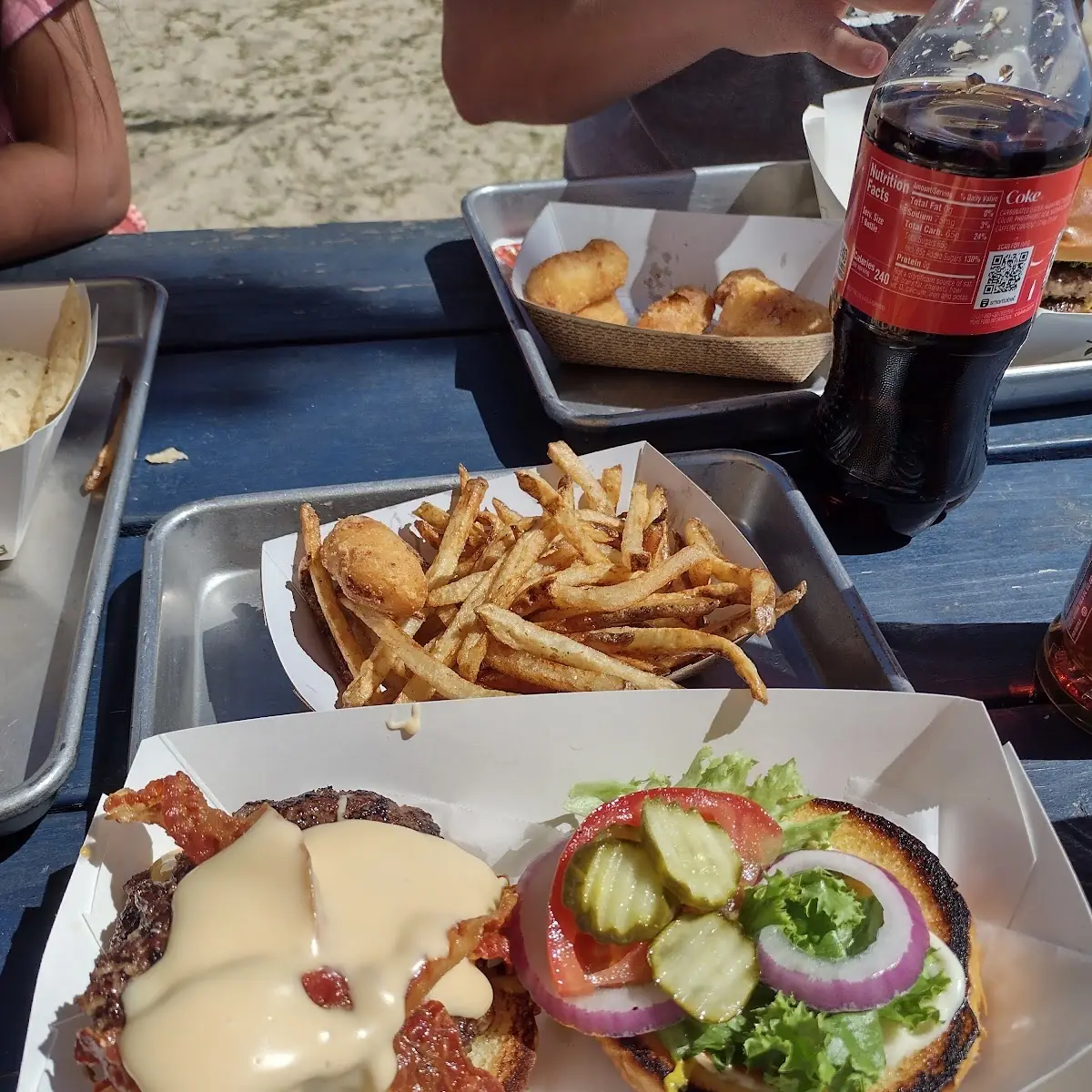 Sea Level Burger and Fries