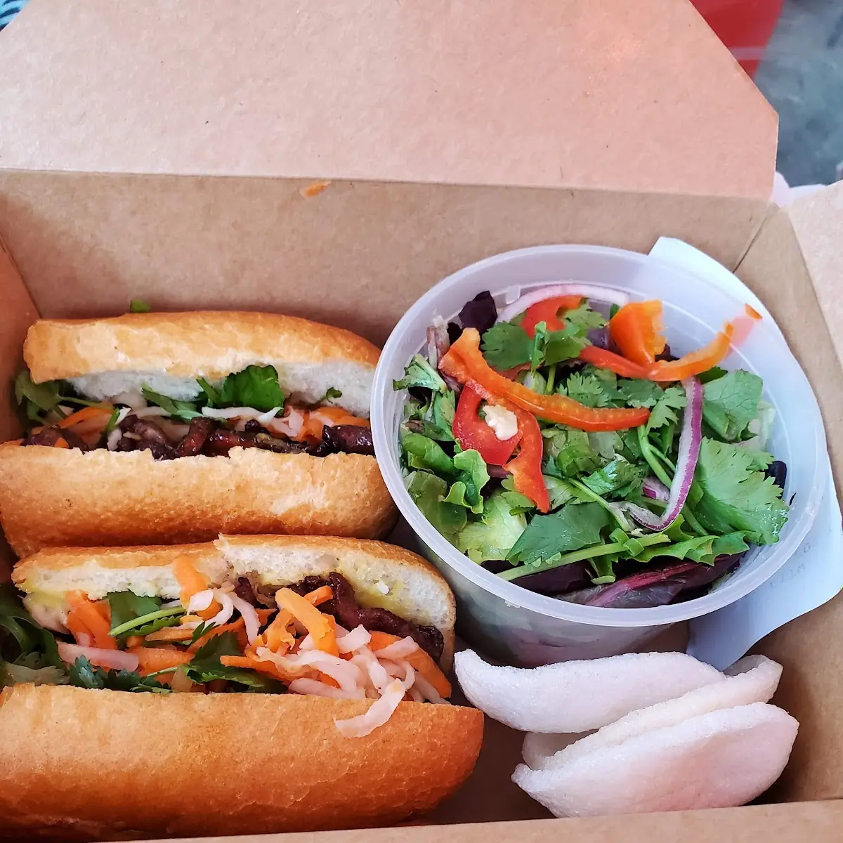 Lemongrass Tofu Banh MI