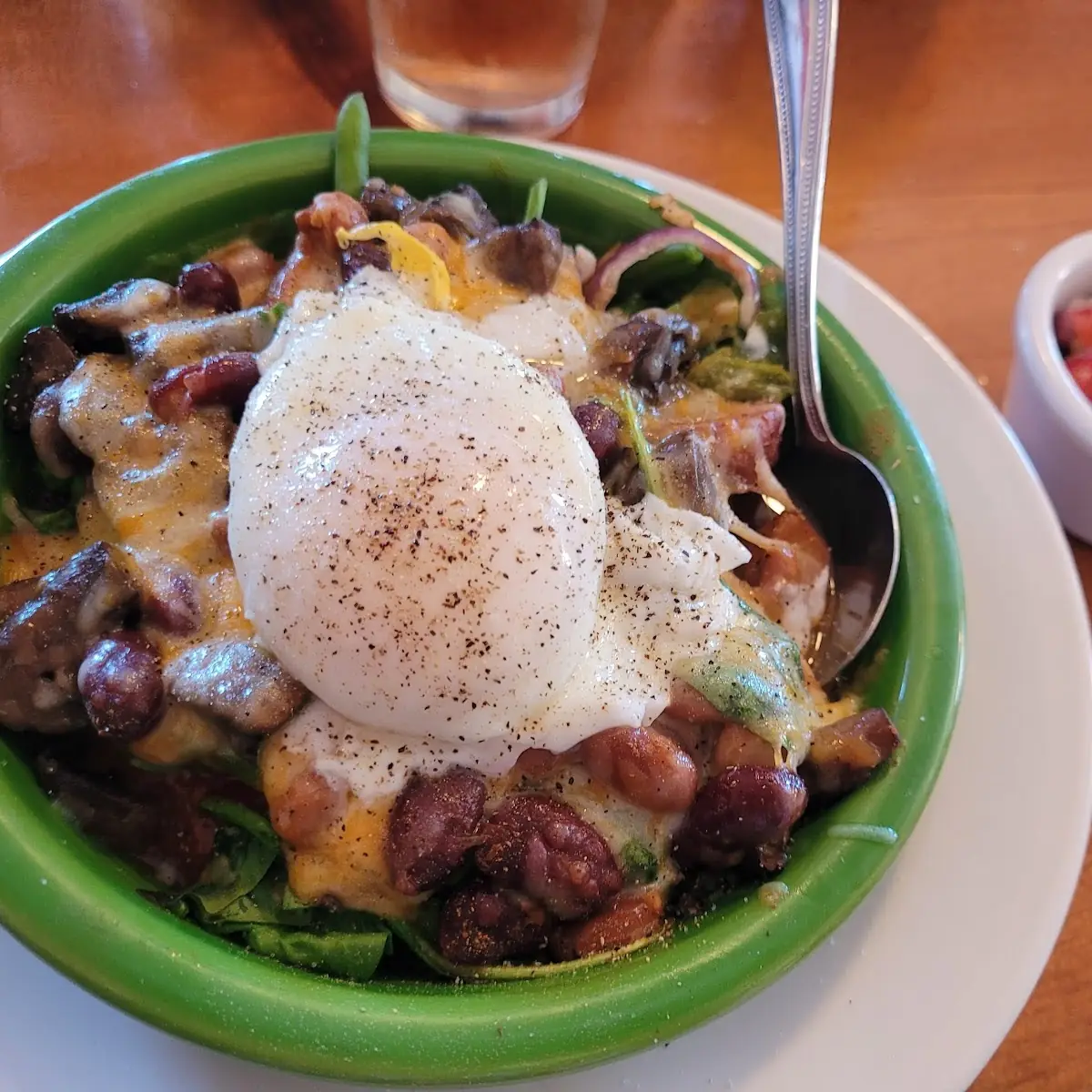 Green Chile Sausage Bowl