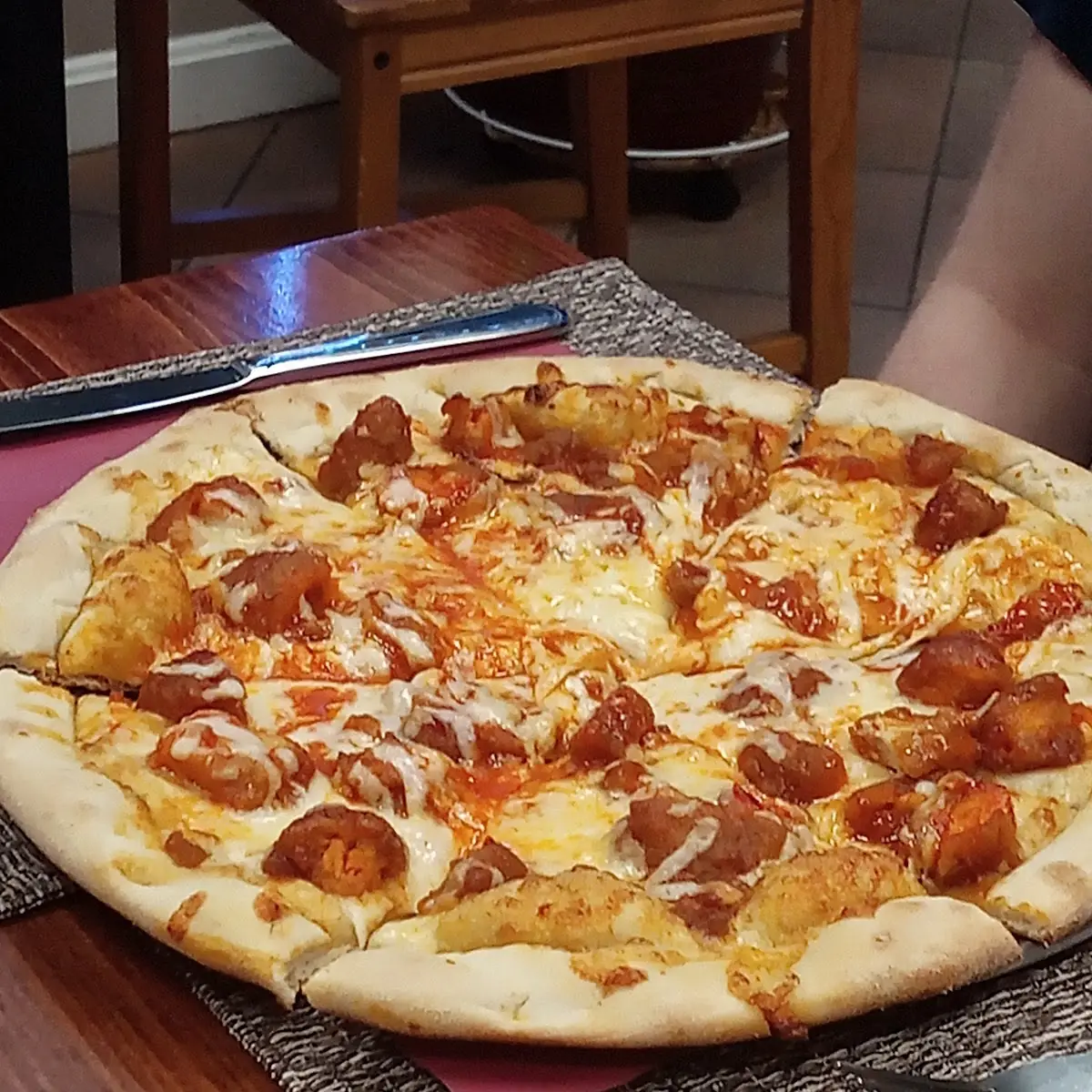 Chicken Vodka Pizza