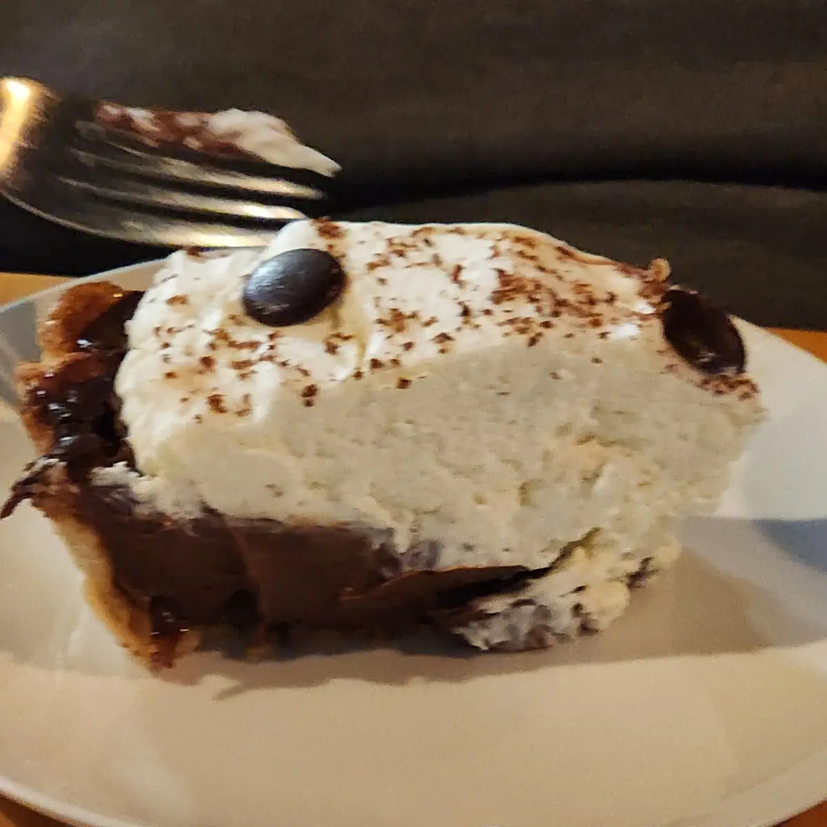 Mousse De Chocolate Cream Pie