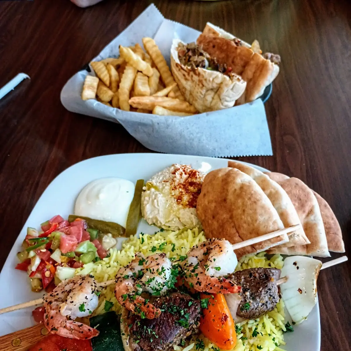 JT'z Mixed Grill with Shrimp