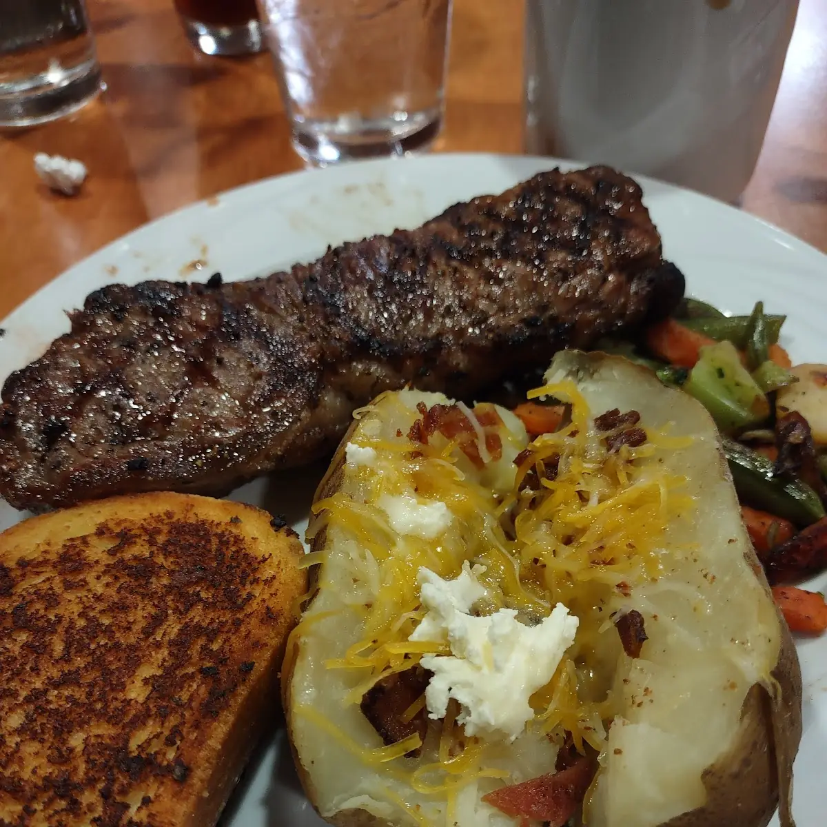 New York Strip Dinner