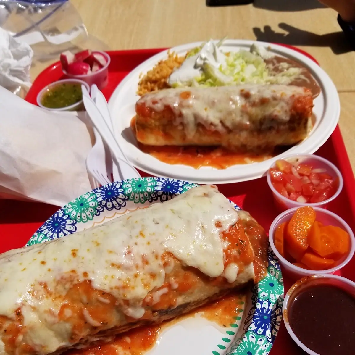 Burrito Grande Mojado