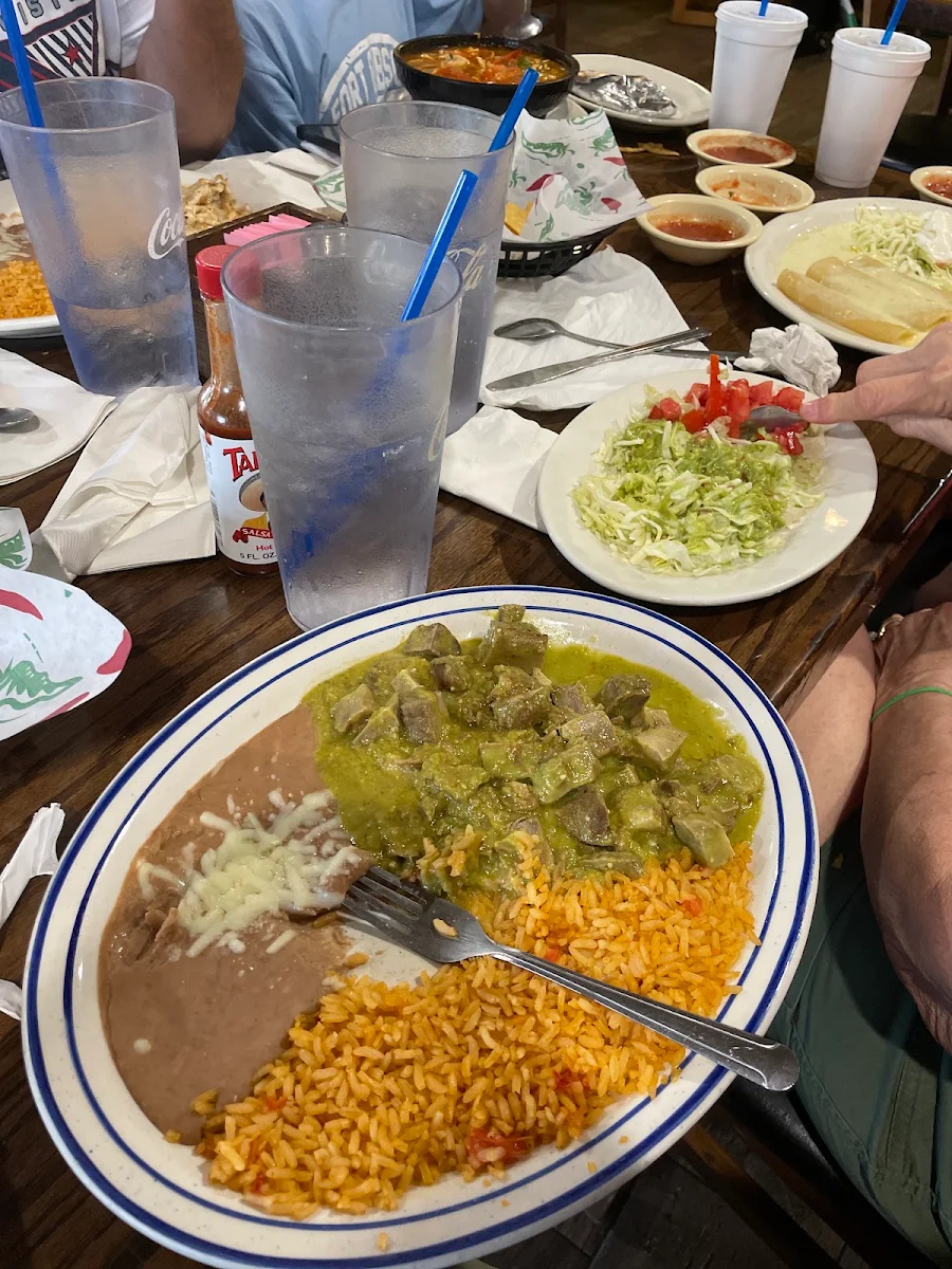 Chile Verde Plate