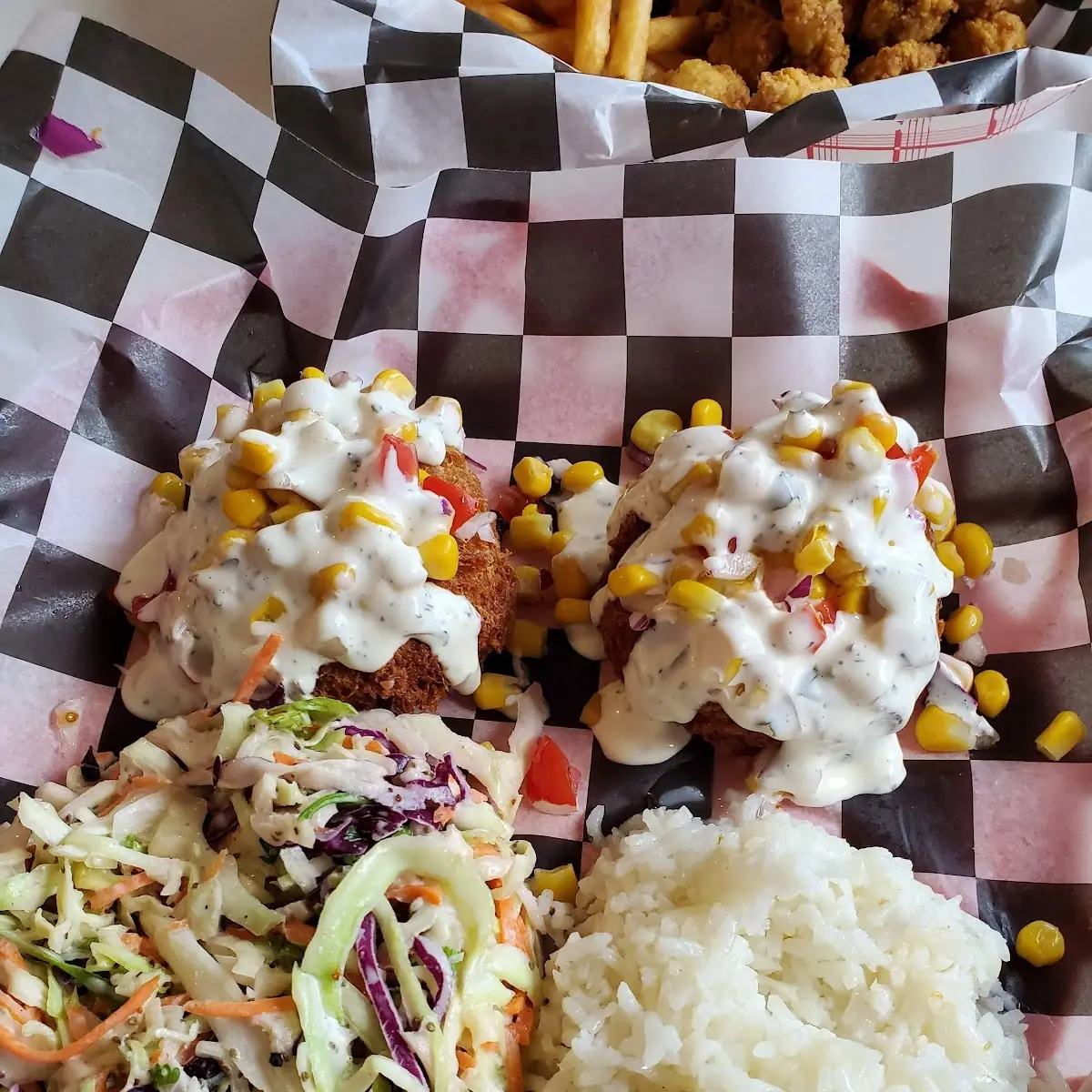 Crab Cake Dinner
