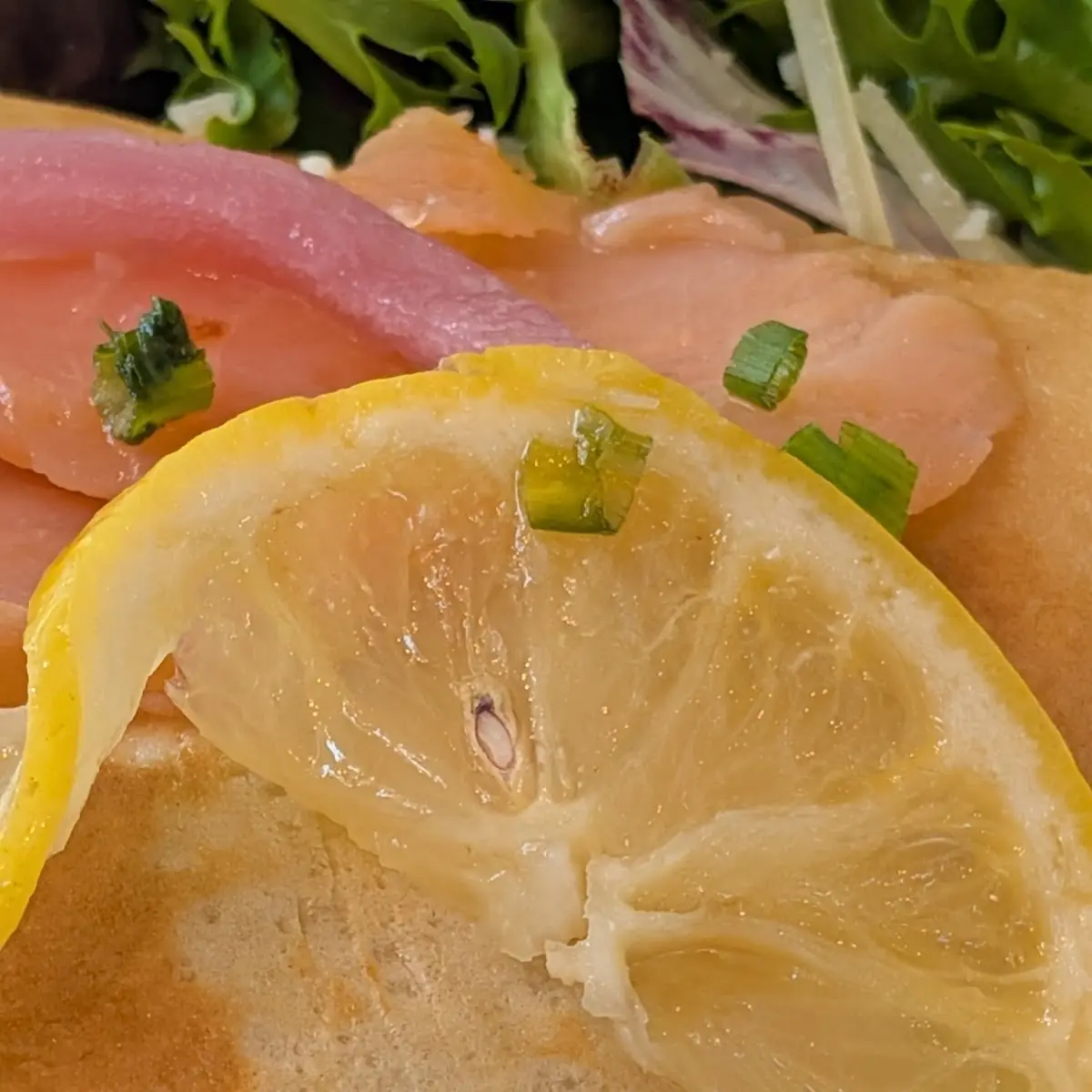 Smoked Salmon Crepe