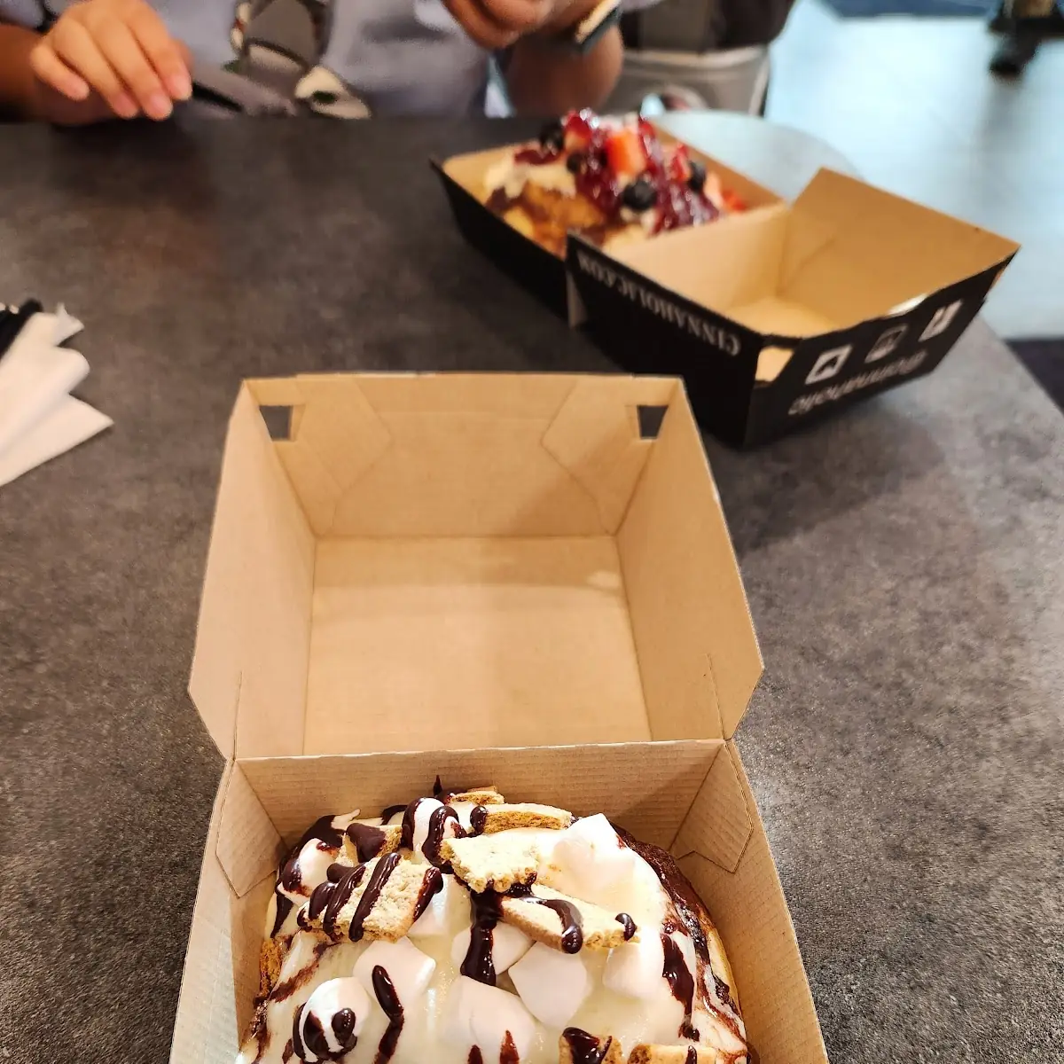 Banana Split Roll