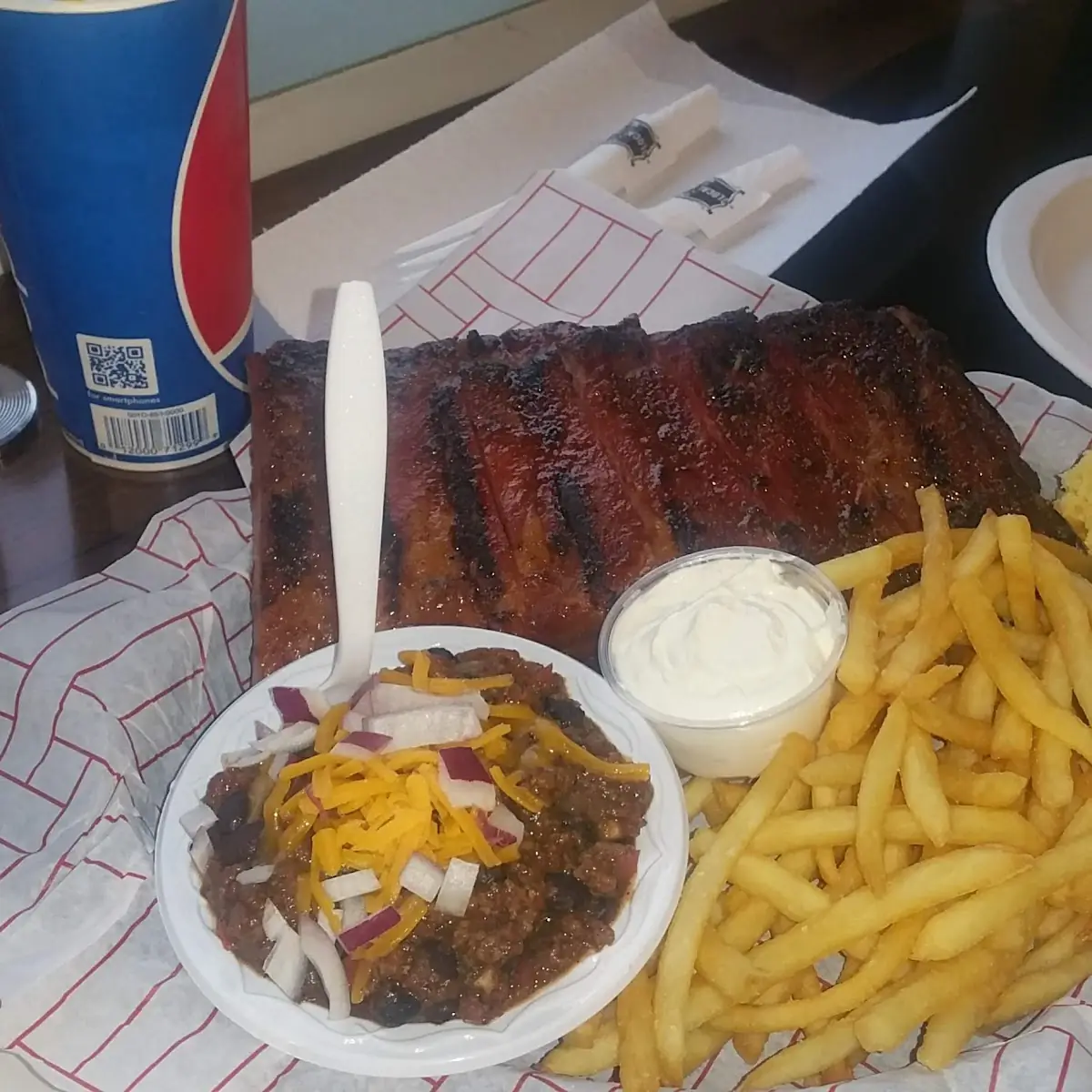 Ribs Smoked Sausage