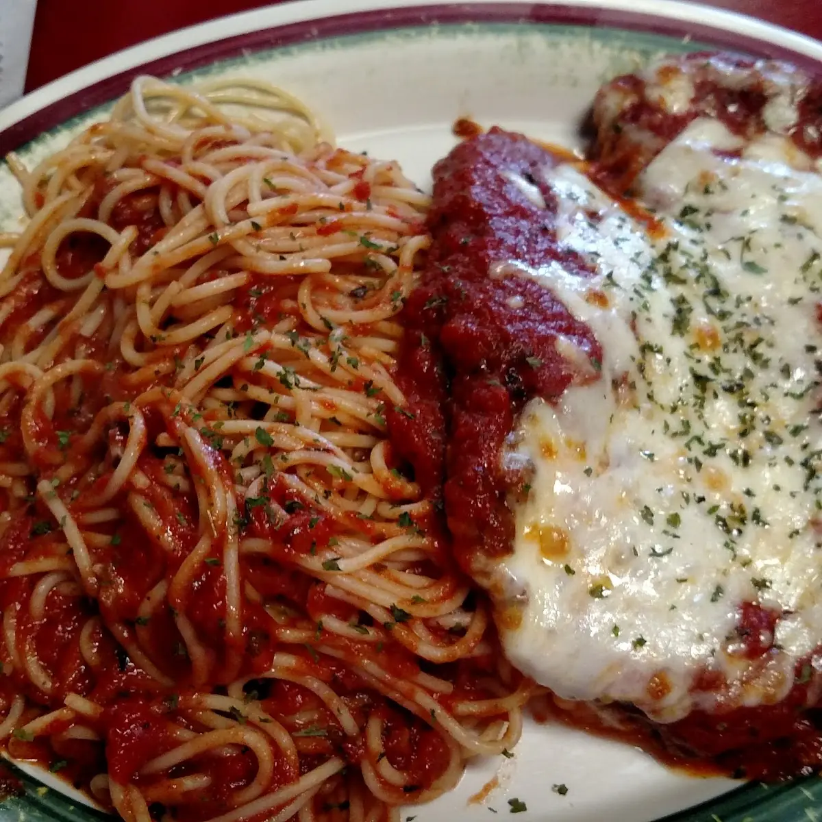 Chicken Parmigiana