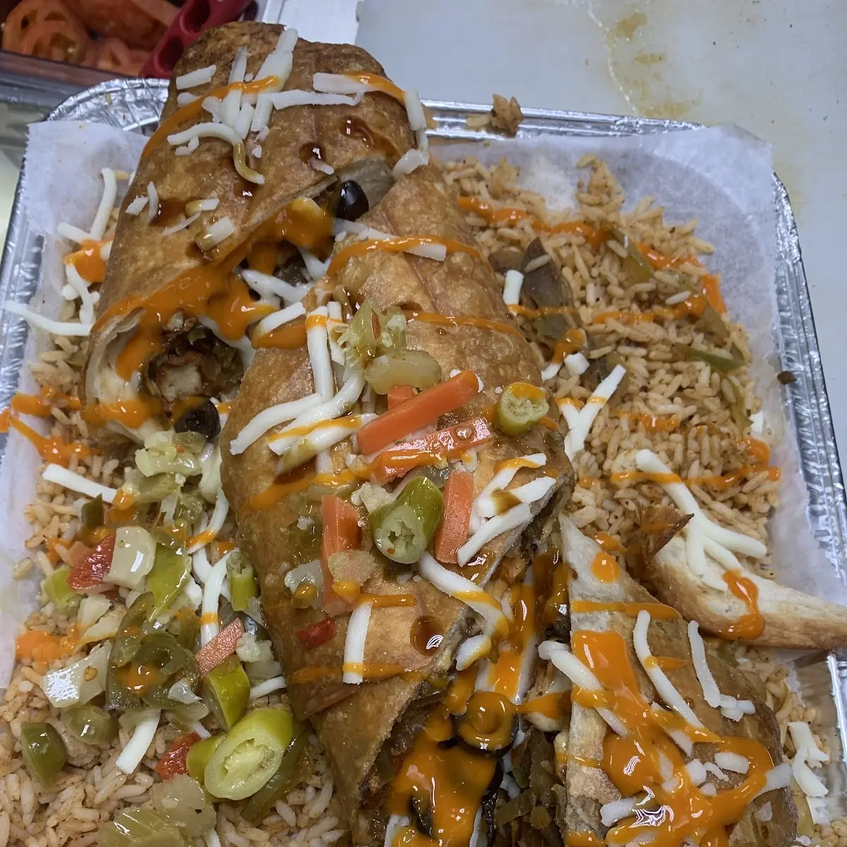 Buff Chicken Crispy Wrap