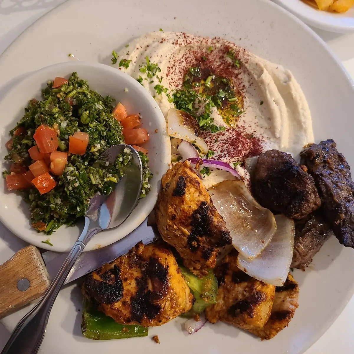 Beef Grape Leaves Falafel