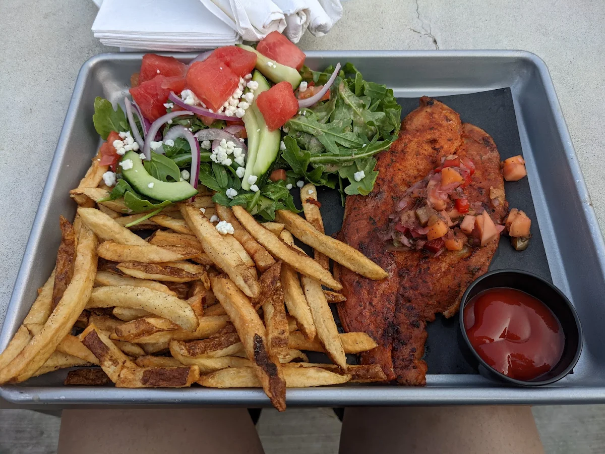 Blackened Catfish, Kentucky Bourbon & BBQ
