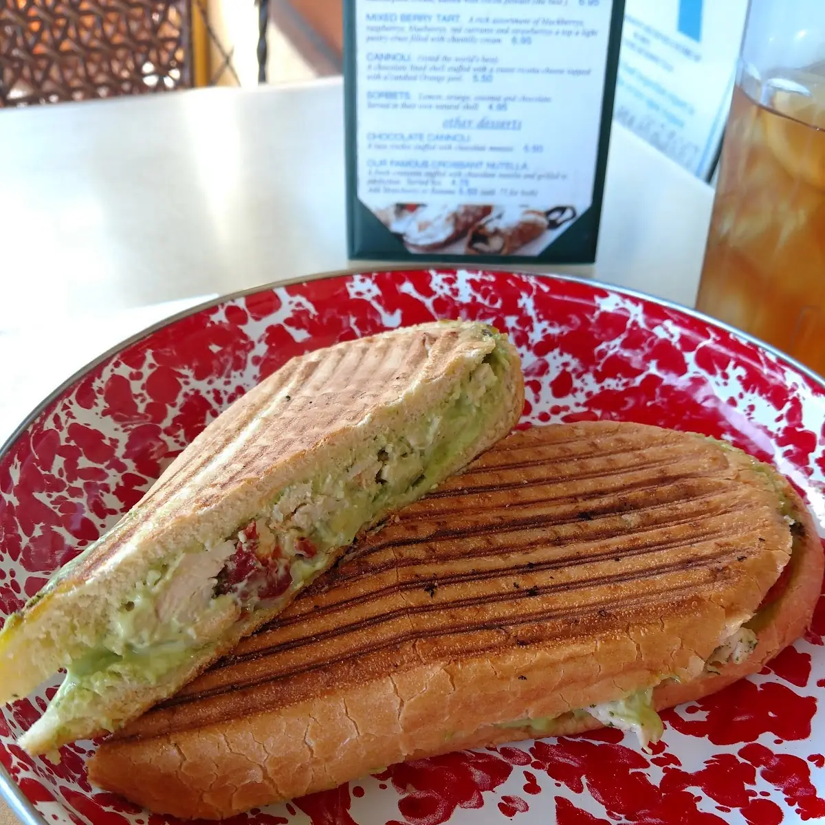 Chicken Pesto Panini
