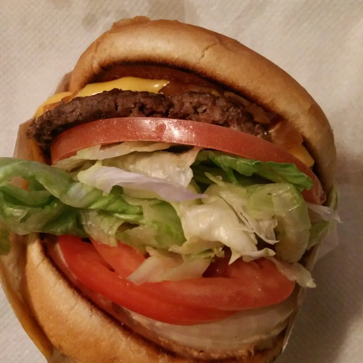 Cheese Burger with Extra Everything