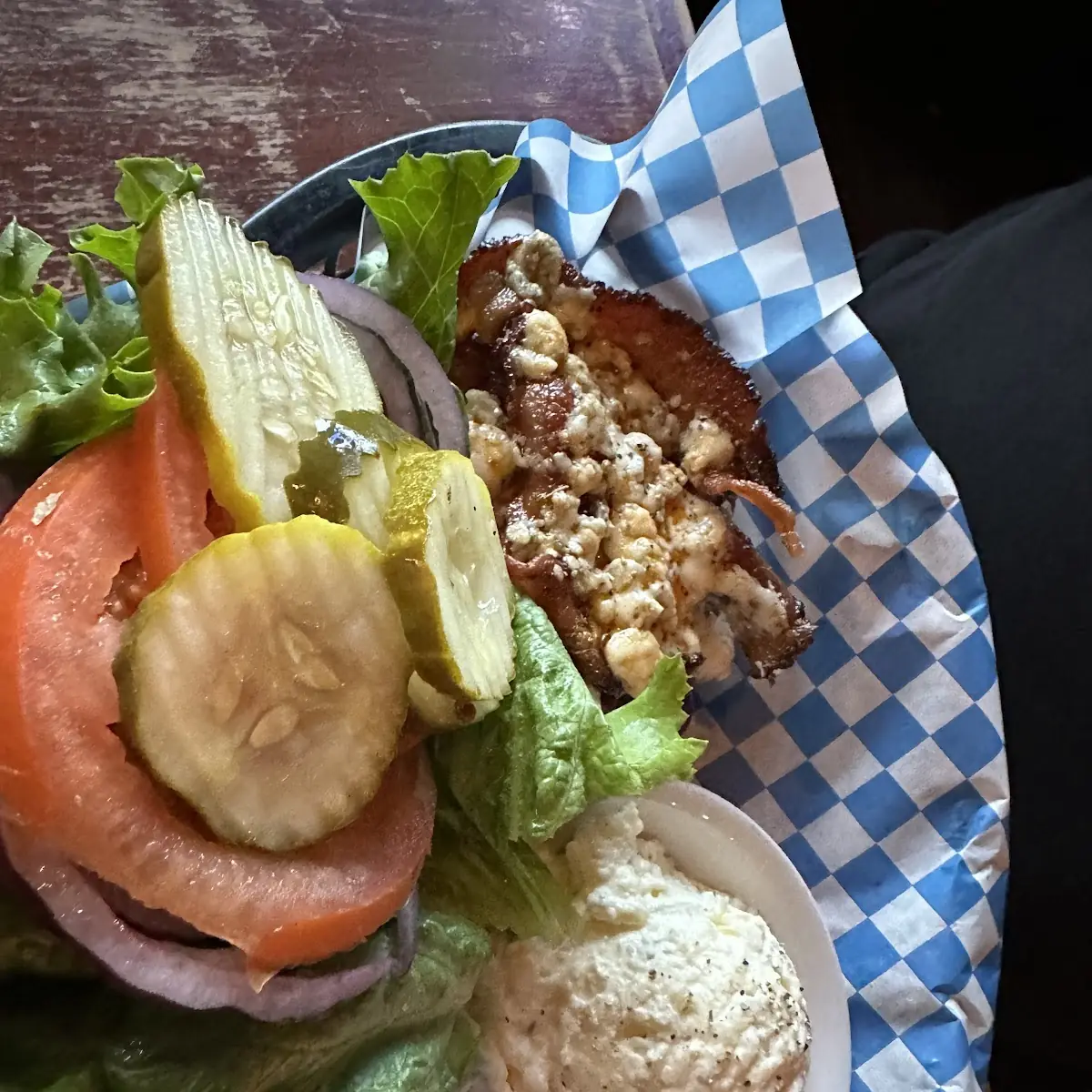 Blue Cheese Burger