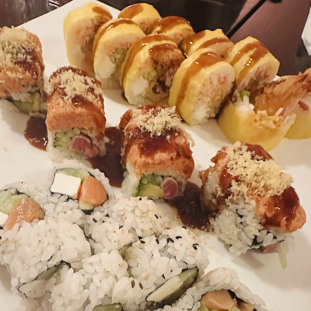 Double Tuna Roll Philadelphia Roll